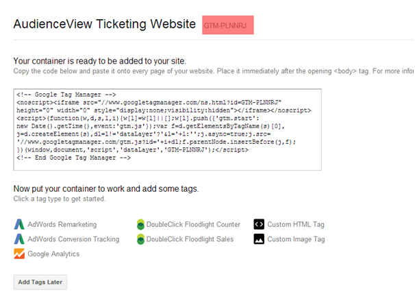 GTM-Container-ID