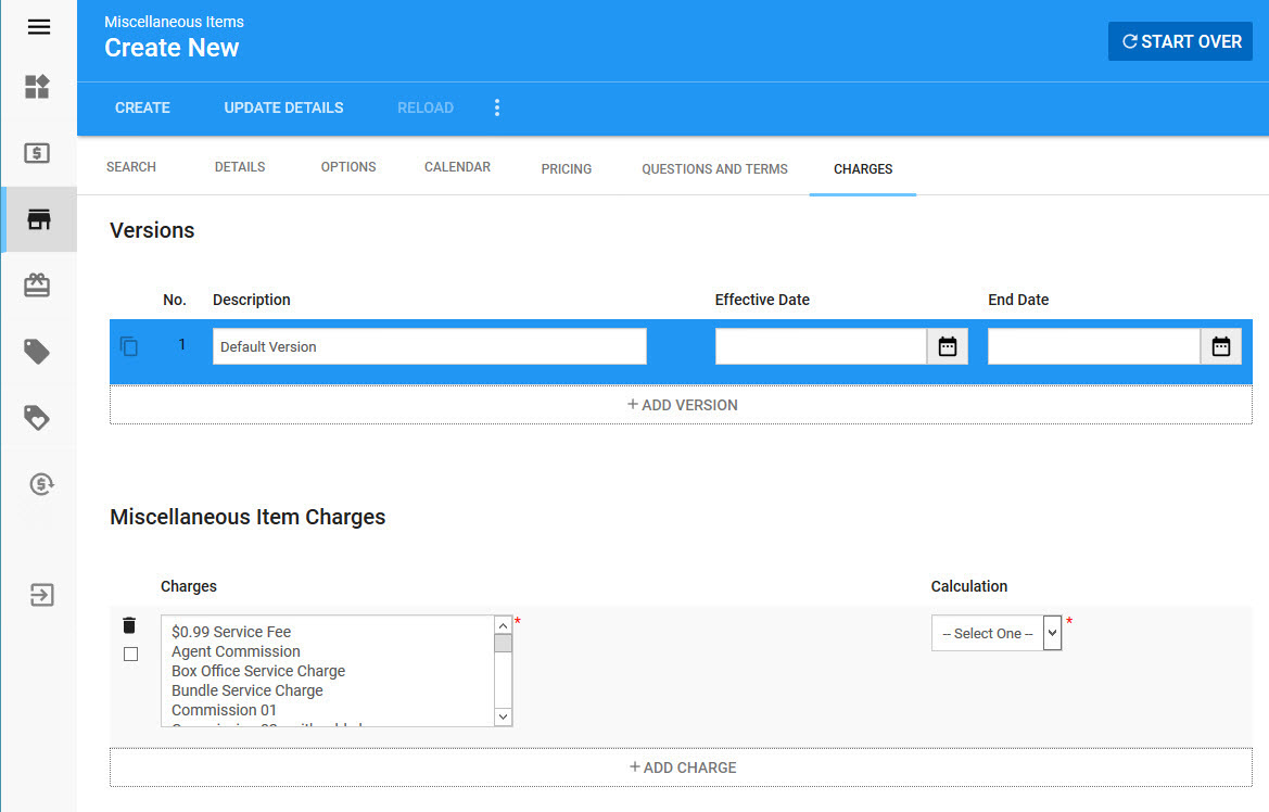 PROD-Miscellaneous Items-Charges-7.31